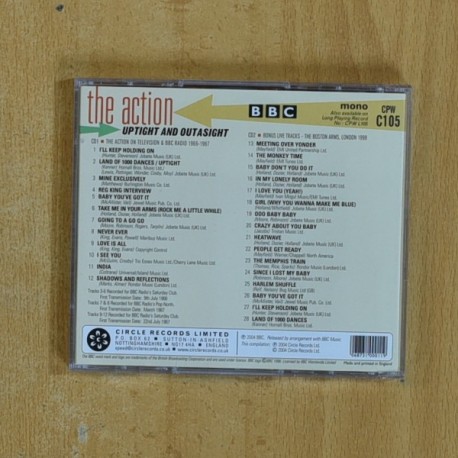 THE ACTION - UPTIGHT AND OUTASIGHT - CD
