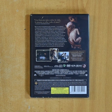 EL CURIOSO CASO DE BENJAMIN BUTTON - DVD