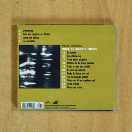 ANA BELEN - ROSA DE AMOR Y FUEGO - CD