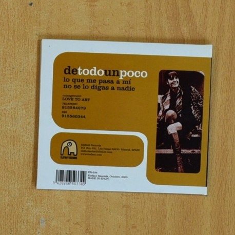 CECILIA ANN - DE TODO UN POCO - CD