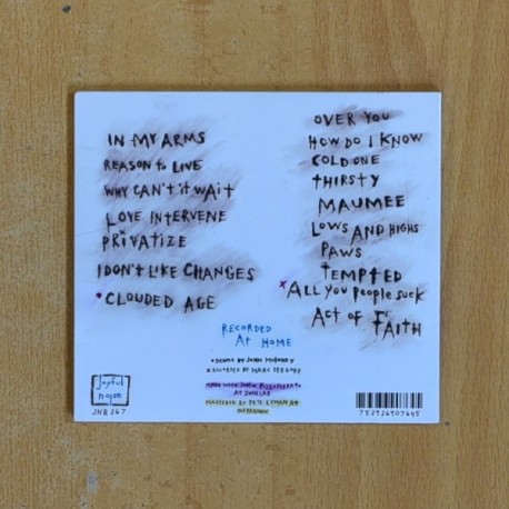 LOU BARLOW - REASON TO LIVE - CD