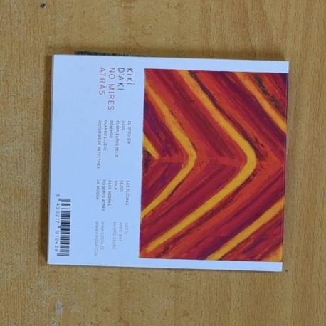 KIKI D AKI - NO MIRES ATRAS - CD