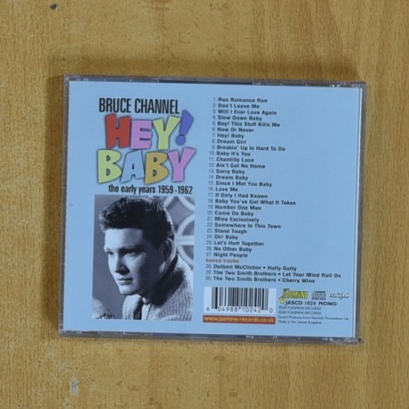 BRUCE CHANNEL - HEY BABY - CD