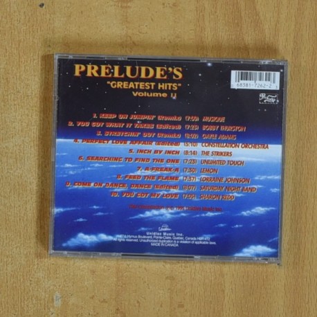 VARIOS - PRELUDES GREATEST HITS VOLUME II - CD