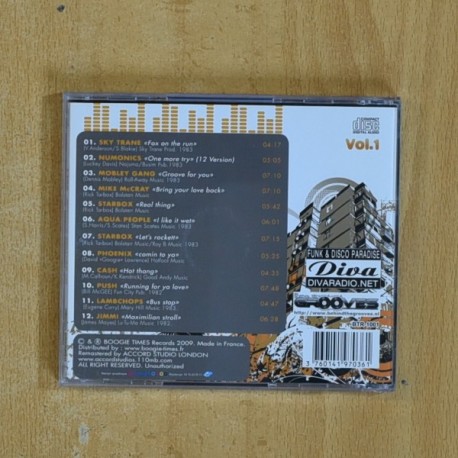 VARIOS - THE 80S FUNK ANTHOLOGY VOL 1 - CD