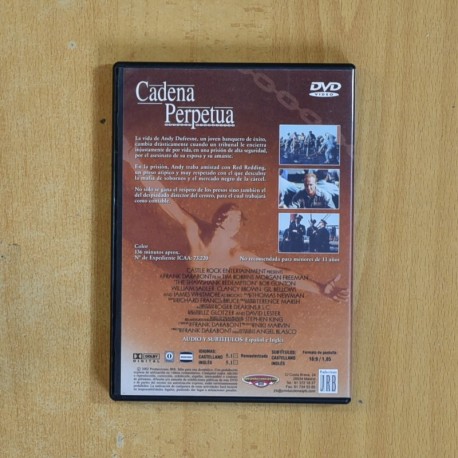 CADENA PERPETUA - DVD