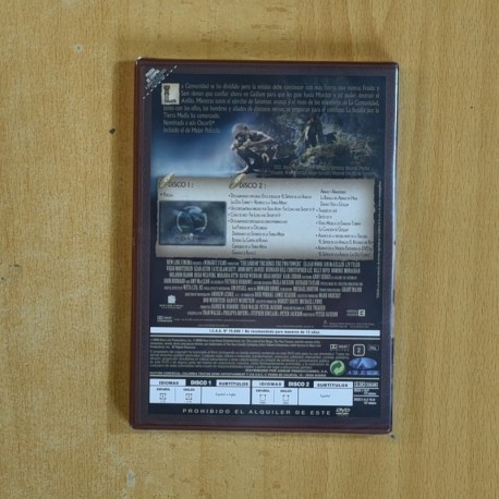 EL SEÑOR DE LOS ANILLOS LAS DOS TORRES - DVD