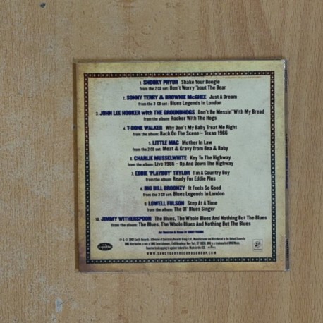 SANCTUARY - 10 SONGS BLUES SAMPLER - CD