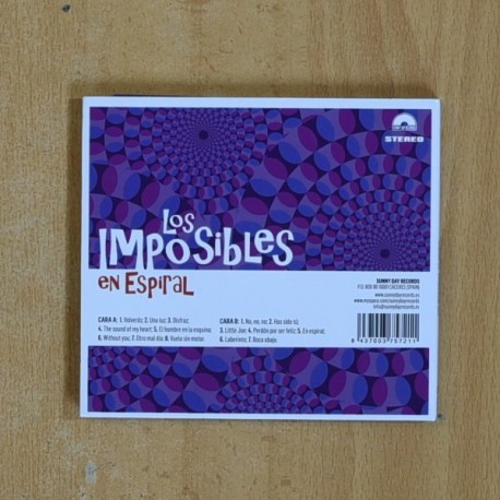 LSO IMPOSIBLES - EN ESPIRAL - CD