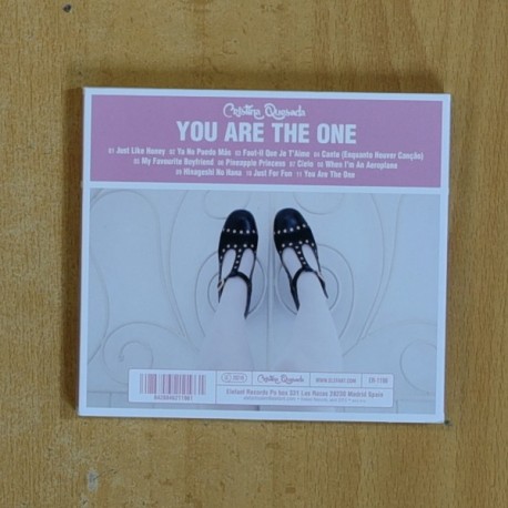 CRISTINA QUESADA - YOU ARE THE ONE - CD