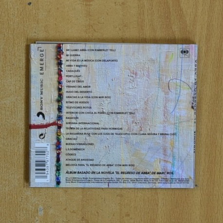 SIDONIE - EL REGRESO DE ABBA - CD