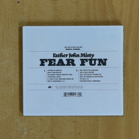 FATHER JOHN MISTY - FEAR FUN - CD