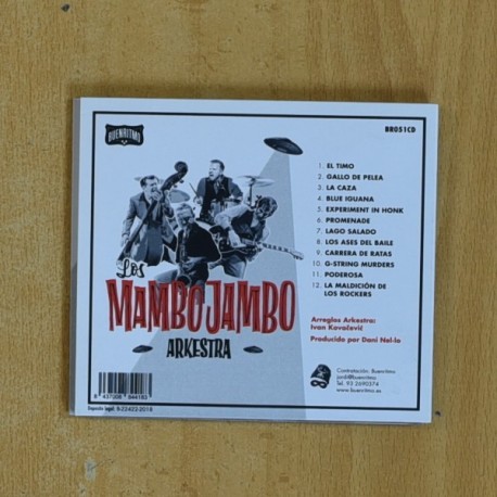 LOS MAMBO JAMBO - ARKESTRA - CD