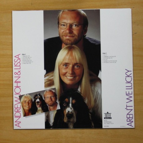 ANDREW JOHN & LISSA - AREN´T WE LUCKY - LP