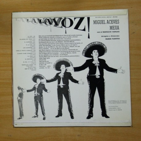 MIGUEL ACEVES MEJIA - MIGUEL ACEVES MEJIA - LP