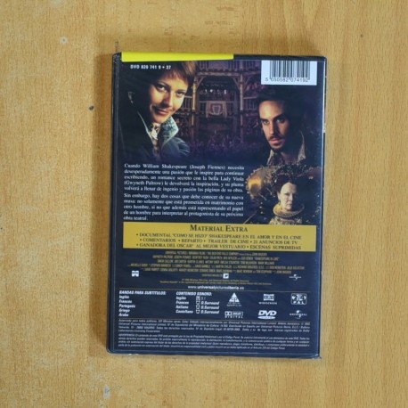 SHAKESPEARE IN LOVE - DVD