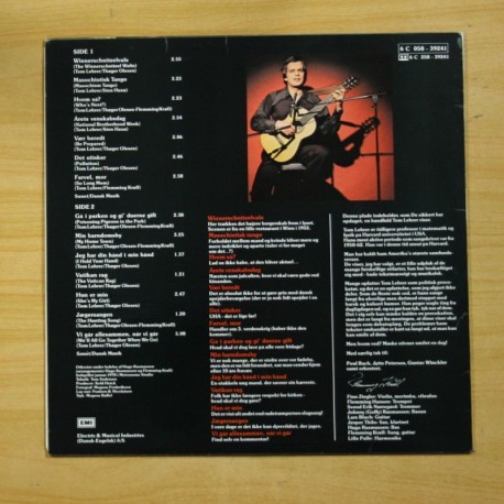 FLEMMING KROLL - TOM LEHRER - LP