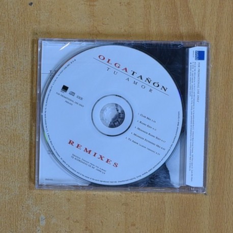 OLGA TAÑON - TU AMOR REMIXES - CD SINGLE