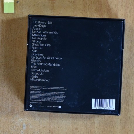 ROBBIE WILLIANS - GREATEST HITS - BOX CD