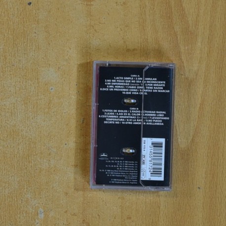 ANDRES CALAMARO - COMPLETO - CASSETTE