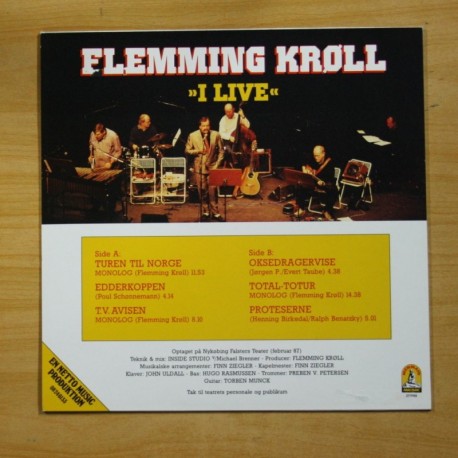 FLEMMING KROLL - I LIVE - LP
