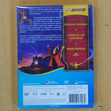 ALADDIN - EDICION MUSICAL / EDICION LIMITADA - DVD