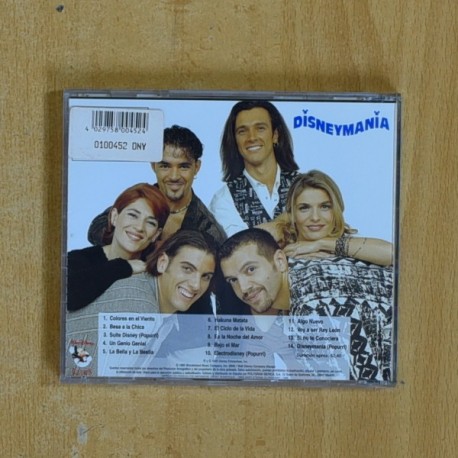 LA DECADA - DISNEYMANIA - CD