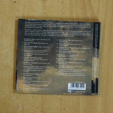 VARIOS - NEW YORK IN WORDS AND MUSIC - CD