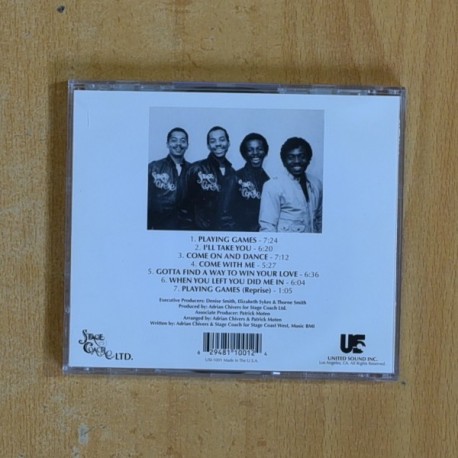 STAGE COACH - PLAYING GAMES - CD