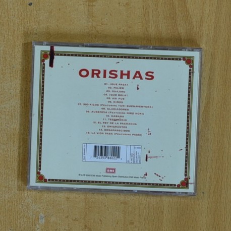 ORISHAS - EMIGRANTE - CD