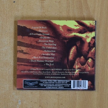 MOTORJESUS - DEATHRIDER - CD