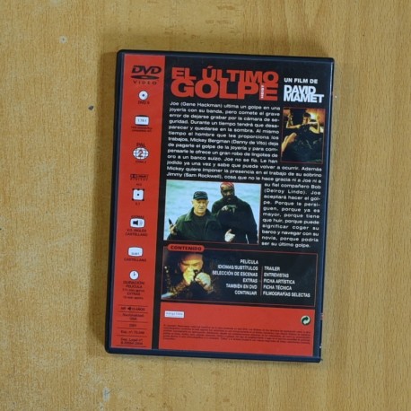 EL ULTIMO GOLPE - DVD