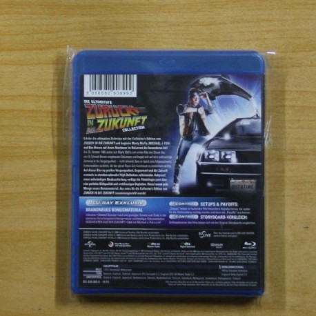 ZURUCK IN DIE ZUKUNFT TRILOGIE - VERSION ALEMAN - BLU RAY