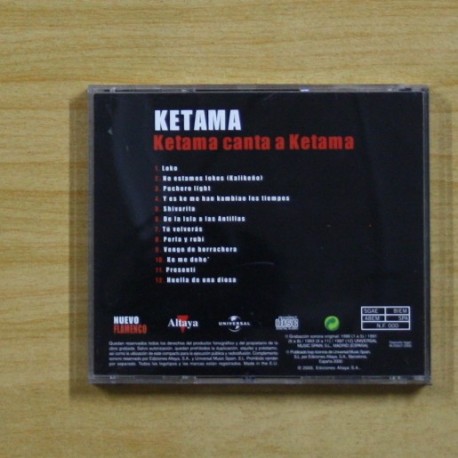 KETAMA - KETAMA CANTA A KETAMA - CD
