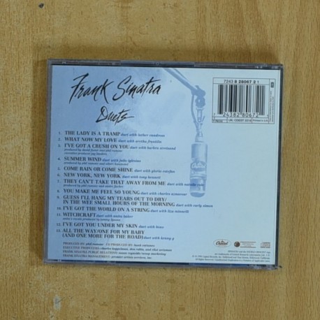 FRANK SINATRA - DUETS - CD