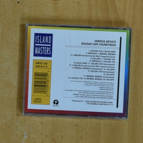 VARIOS - BAGDAD CAFE - CD