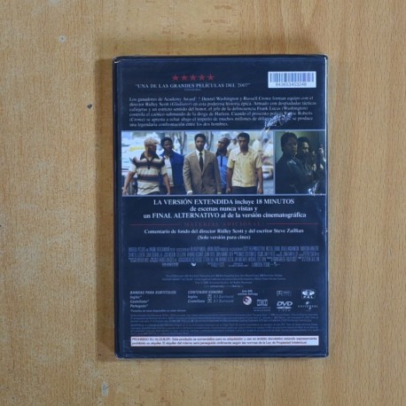 AMERICAN GANGSTER - DVD