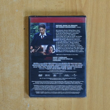 ENEMIGOS PUBLICOS - DVD