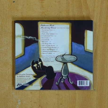 MURDERING OSCAR - PATTERSON HOOD - CD