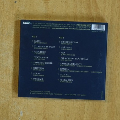 LUIS SALINAS - MUCHAS COSAS - 2 CD