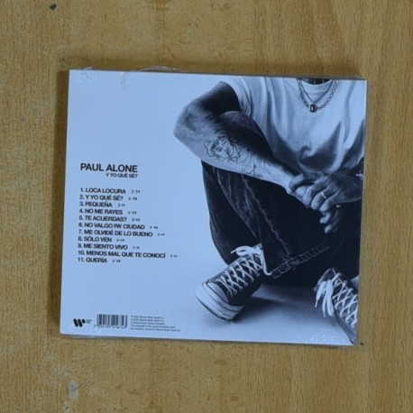 PAUL ALONE - Y YO QUE SE - CD