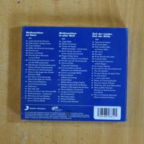UDO JURGENS - DIE SCHONSTEN LIEDER ZUR WEIHNACHTSZEIT - CD