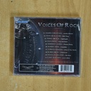 VARIOS - VOICES OF ROCK - CD