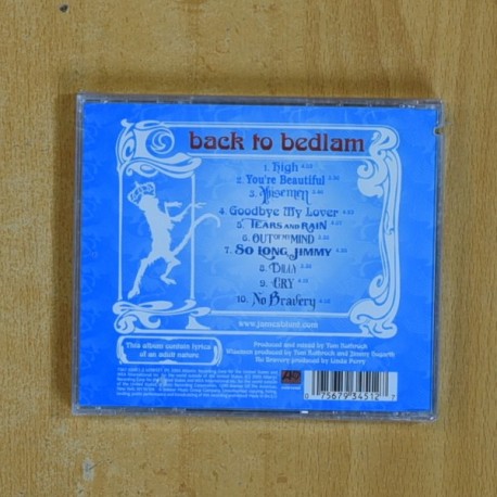 JAMES BLUNT - BACK TO BEDLAM - CD