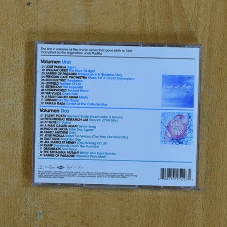 CAFE DEL MAR - IBIZA VOLUMEN UNO Y DOS - CD