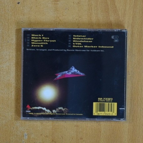 RONNIE MONTROSE - THE SPEED OF SOUND - CD