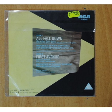 FIVE STAR - ALL FALL DOWN - SINGLE