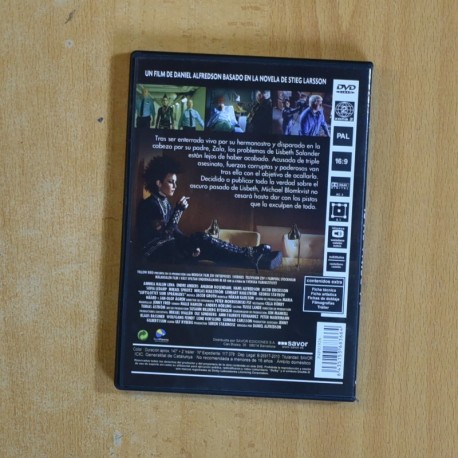 LA REINA EN EL PALACIO DE LAS CORRIENTES DE AIRE - DVD