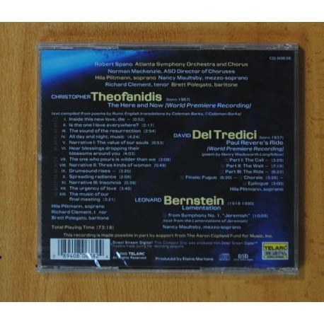 CHRISTOPHER THEOFANIDIS - THE HERE AND NOW - CD