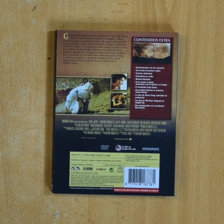 EL PACIENTE INGLES - DVD